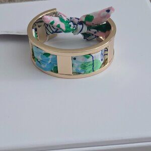 Lilly Pulitzer Scarf Cuff Bracelet